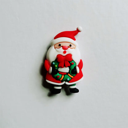 Soft Plastic Christmas Cake Decoration Ornaments