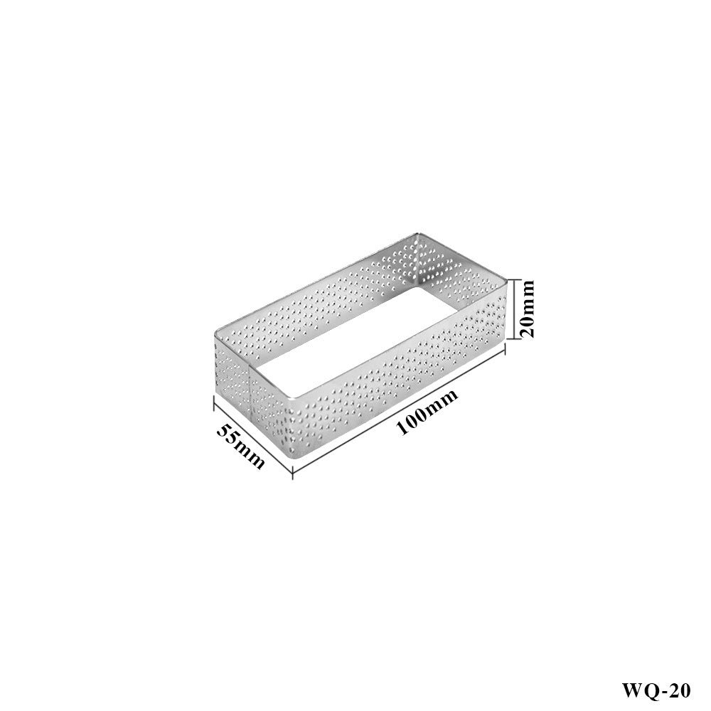 Stainless Steel Round Cake Mold Square