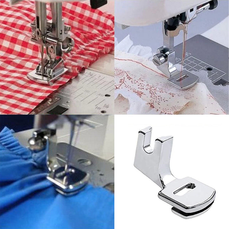 Sewing Machine Thin Material Crease Foot Electric Sewing  Crease Foot Fine  Foot