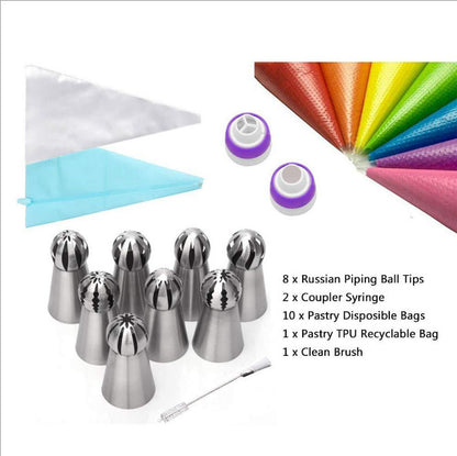 Cake baking tool set