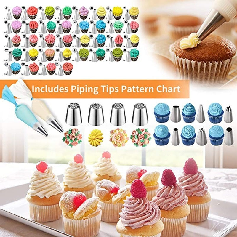 236 Piece Cake Decorating Tool Set With Three Layer Storage Box