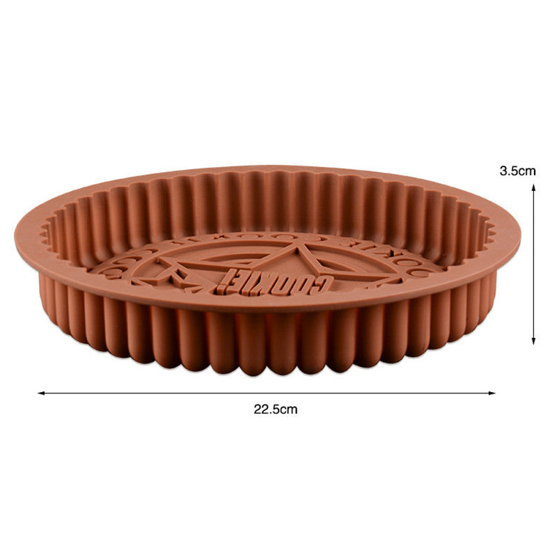 Silicone Cake Mould Microwave Oven Cake Pizza Baking Mould