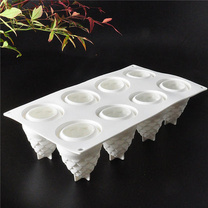 Silicone cake mould