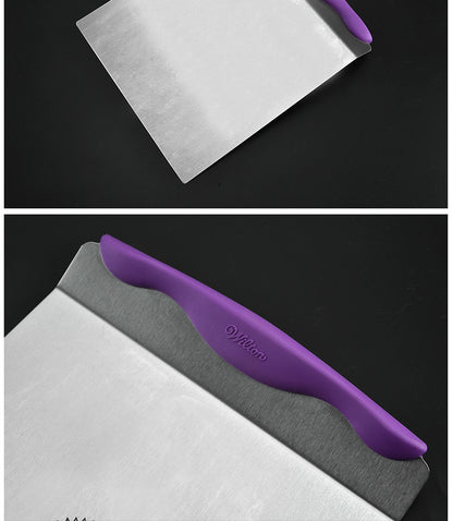 Stainless steel cake spatula