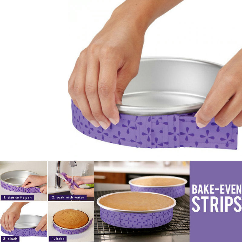 Cake mold bakeware protective strap