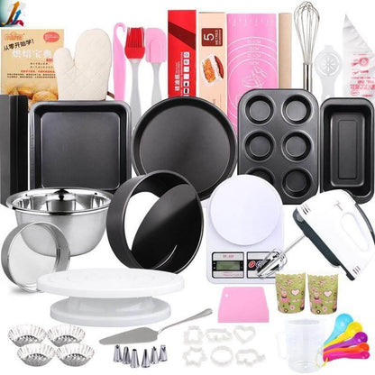 Baking Tools Oven Cake Mold Pan Full Set Pizza Plate