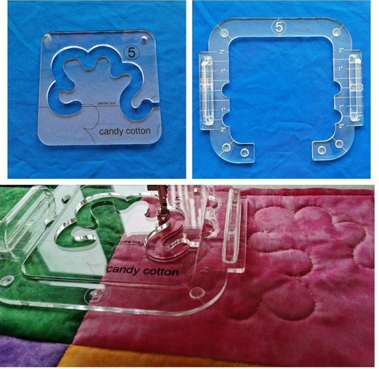 Shaped Hollow Sewing Kit Patchwork Template