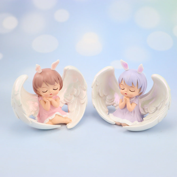 Angel Anne baked cake ornaments