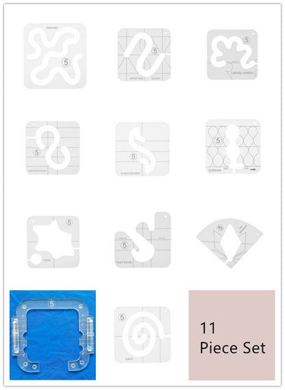 Shaped Hollow Sewing Kit Patchwork Template