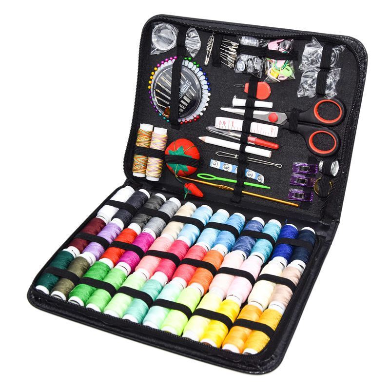 Sewing Kits DIY Multi-function Sewing Box Set for Hand Quilting Stitching Embroidery Thread Sewing Accessories