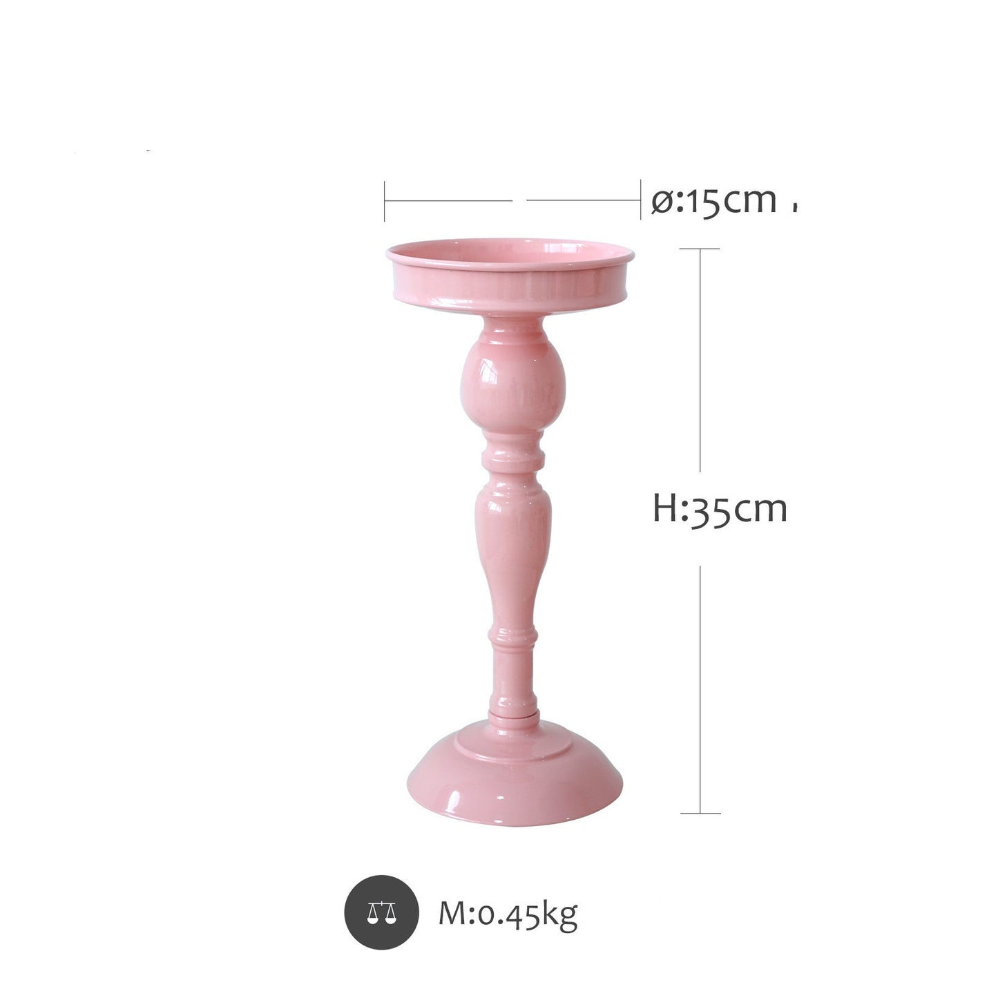 SWEETGO 1 Piece High Feet Cake Stands For Fondant Cupcake Macaroon Tower Baby Room Decoration Dessert Table Party Suppliers