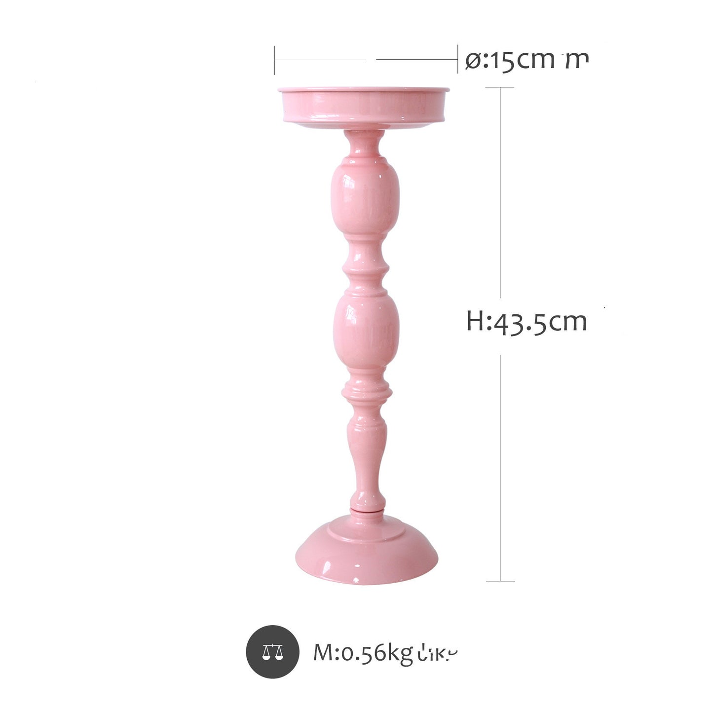 SWEETGO 1 Piece High Feet Cake Stands For Fondant Cupcake Macaroon Tower Baby Room Decoration Dessert Table Party Suppliers