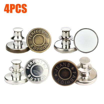 Sewing-Free Detachable Adjusting Screw Button