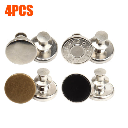 Sewing-Free Detachable Adjusting Screw Button