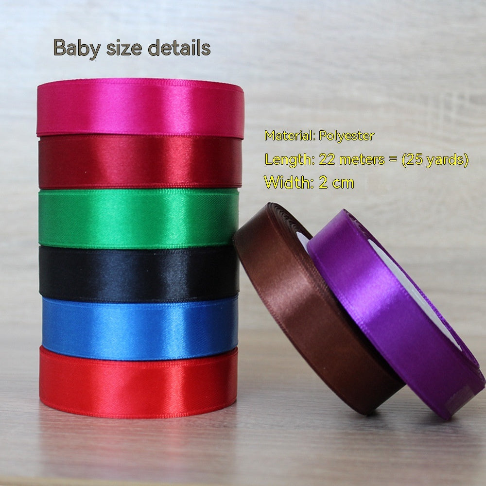 2cm Cake Ribbon Gift Packing Box Handbag Ribboncolored