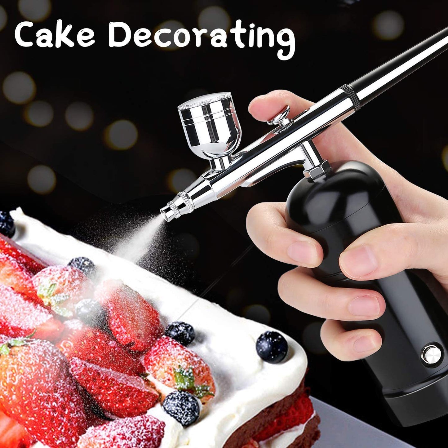 Airbrush Set USB Portable Tattoo Nail Cake Coloring Model Painting