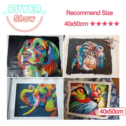 AZQSD Paints By Numbers