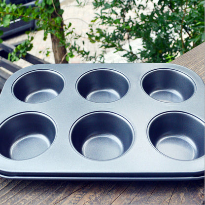 Roasting Tool Round 6 Maffen Cake Baking Tray Without Maffen Cake Mold Cupcake Mold