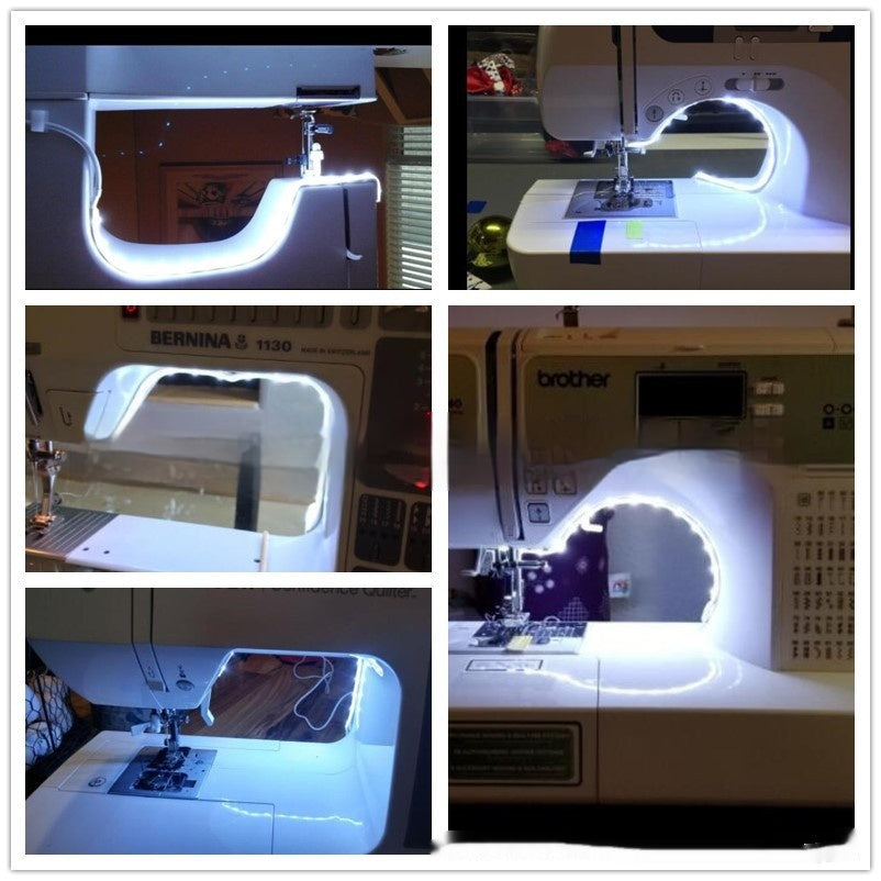 Sewing Machine LED Lamp Kit DC5V Flexible USB Sewing Machine Lamp 30cm Industrial Machine Lamp