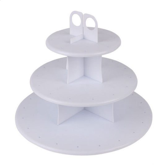 Cake Model Display Rack Three-layer Lollipop Dessert Cup Fruit Rack