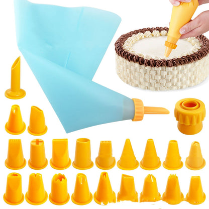 Squeeze nozzle piping bag