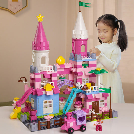 Puzzle DIY castle blocks