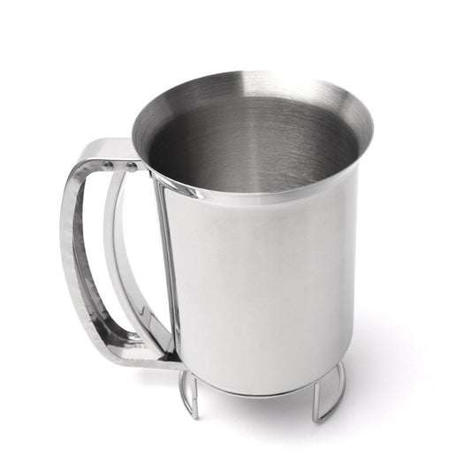 Stainless steel manual cup cake batter separator