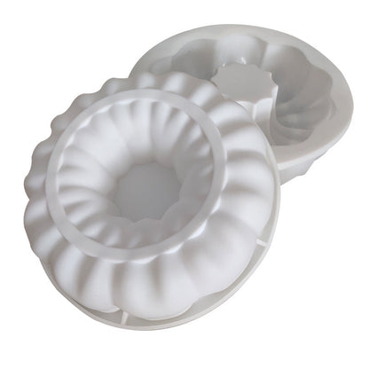 White Silicone Mousse Cake Mould