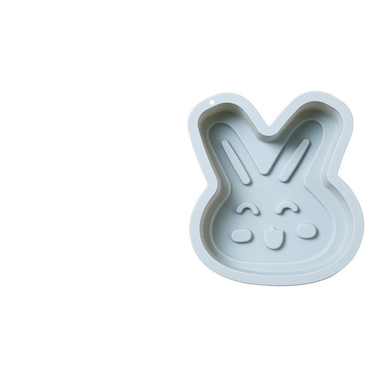 6-inch Easter Bunny Silicone Baking Tray Cake Mold