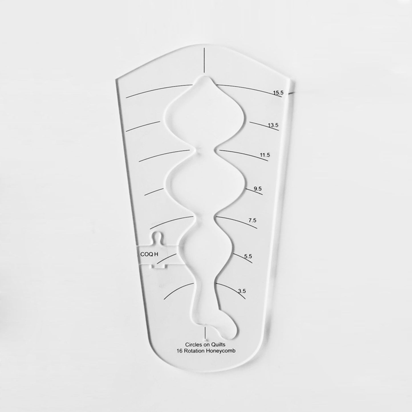 Acrylic Sewing Patchwork Ruler Shaped Hollow Sewing Template