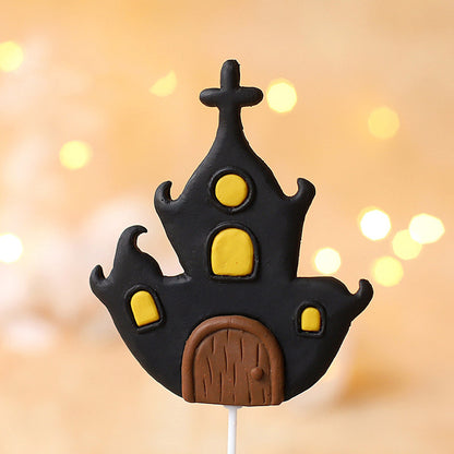 Adorable Decoration Of Halloween Baking Cake