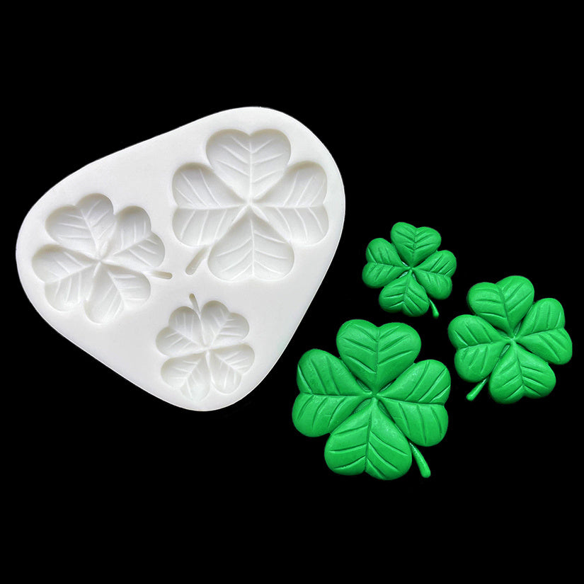 Silicone Mold For Four-leaf Cake