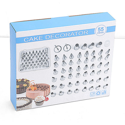 Stainless Steel Decorated Mouth Converter Cake Baking Tool