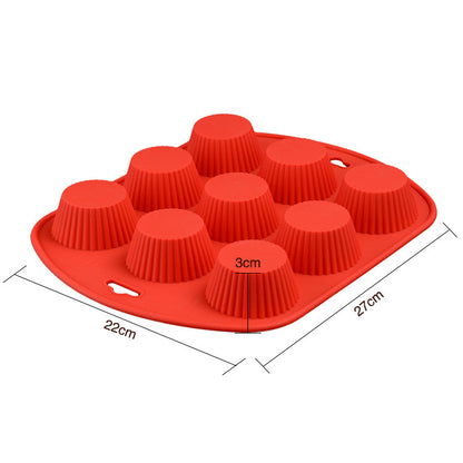 Silicone cake mould