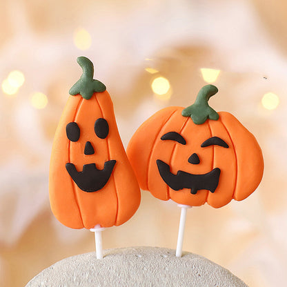 Adorable Decoration Of Halloween Baking Cake