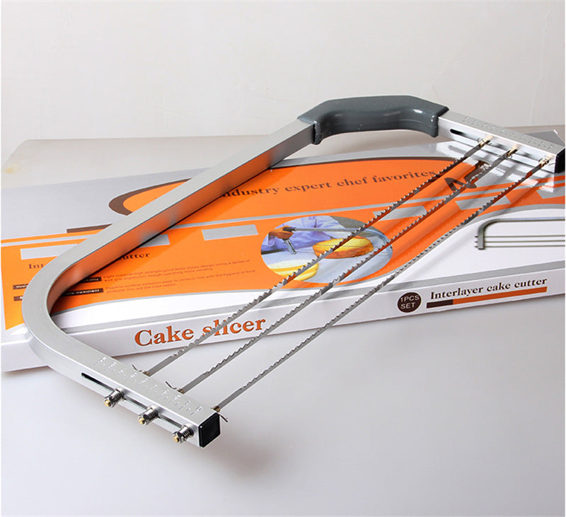 Aluminum alloy three-layer cake divider