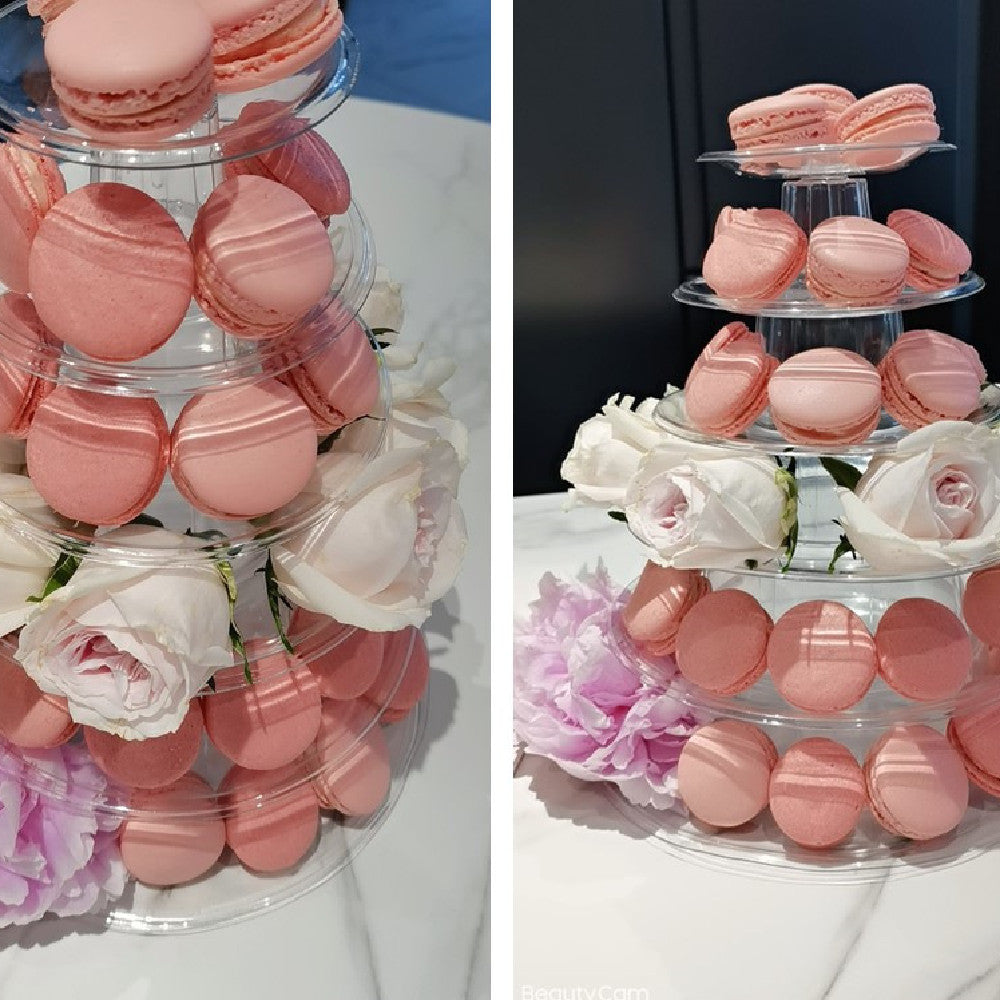 Round Plastic Cake Tower Wedding Cake Shelf