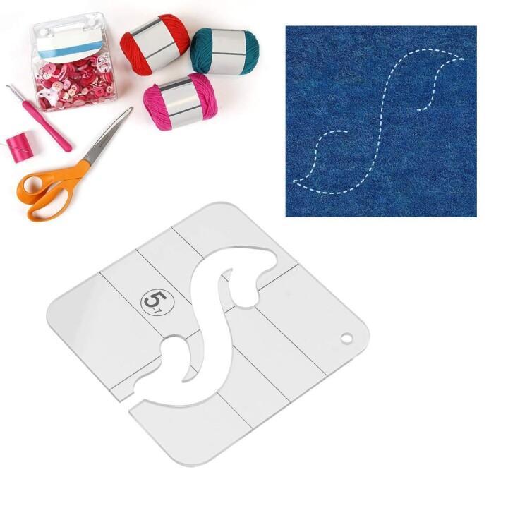 Acrylic DIY Sewing Ruler Kit Patchwork Template