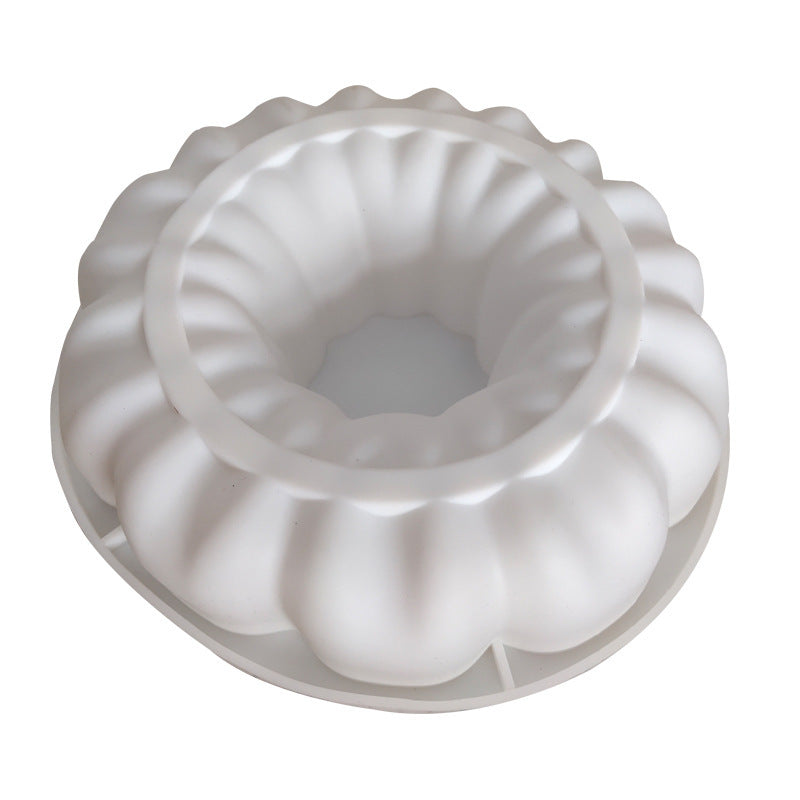 White Silicone Mousse Cake Mould