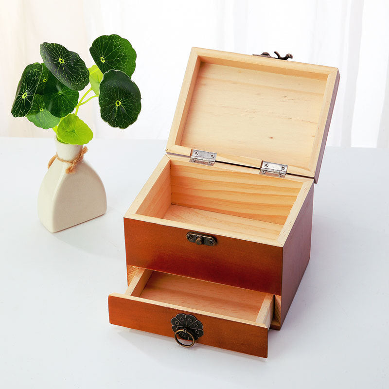 Sewing package sewing set household sewing box handmade solid wood