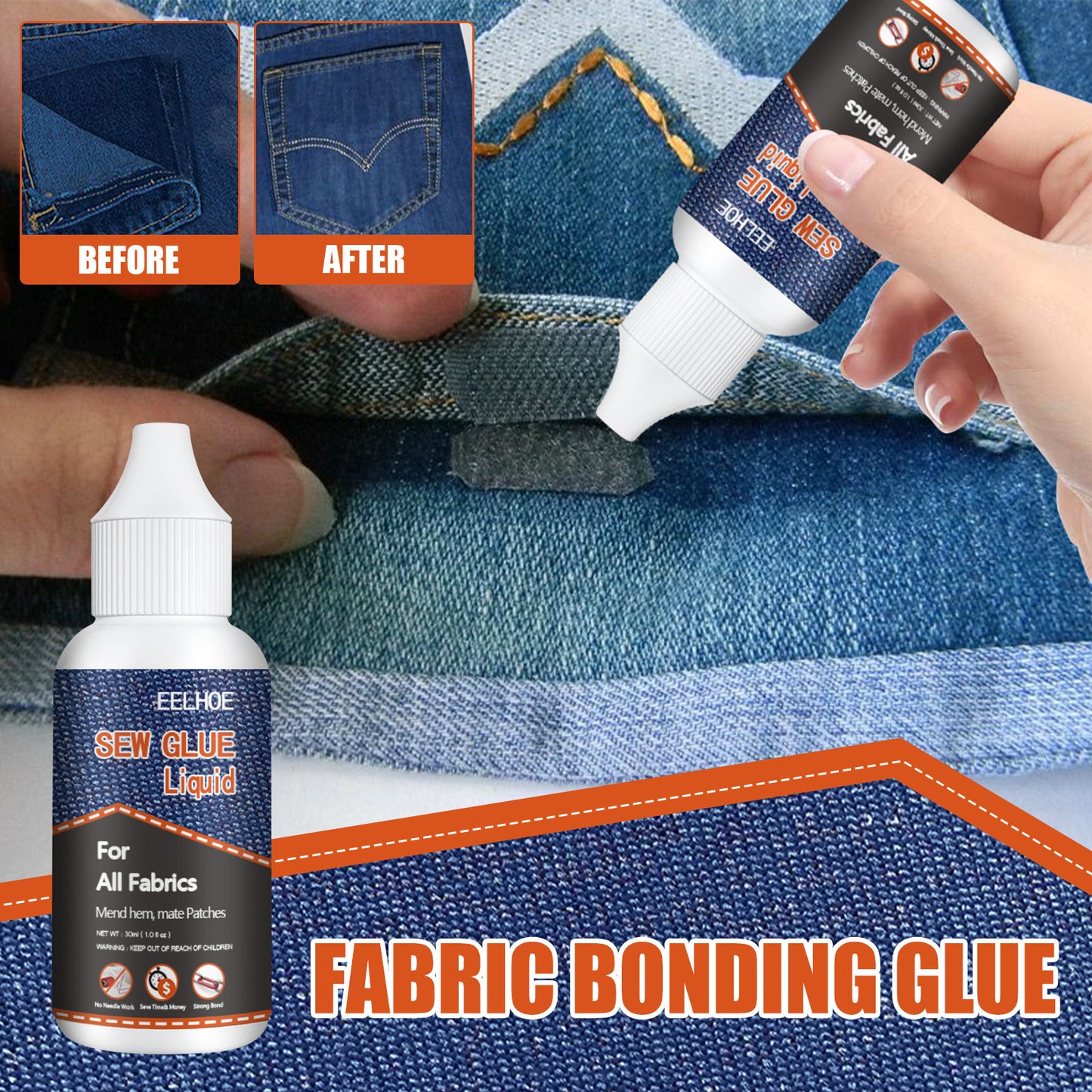 Sewing Glue For Sewing Clothes