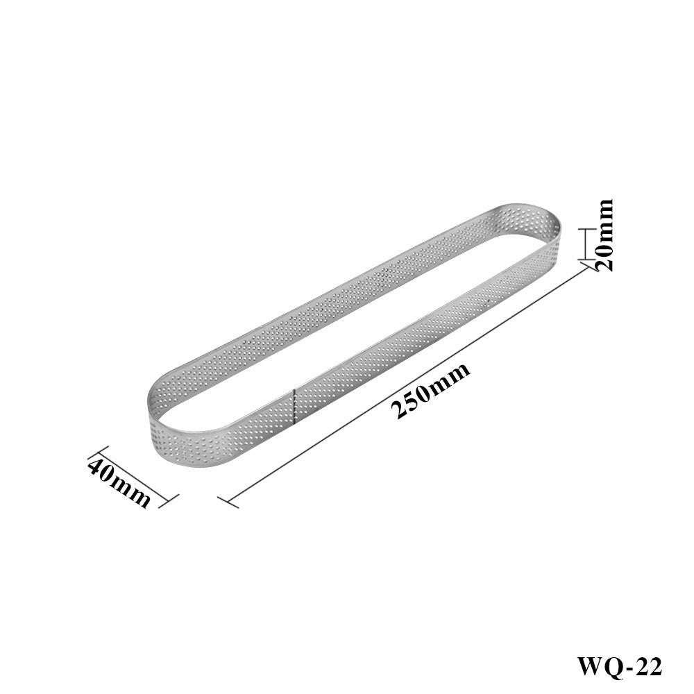 Stainless Steel Round Cake Mold Square