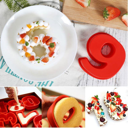 Silicone Digital Cake Mould