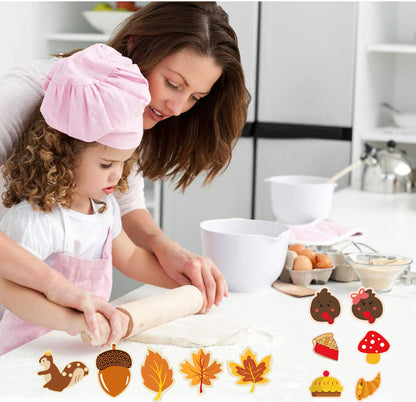 Thanksgiving Turkey Day Cookie Cutter Set