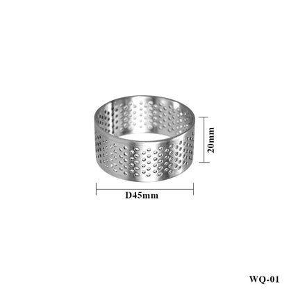 Stainless Steel Round Cake Mold Square