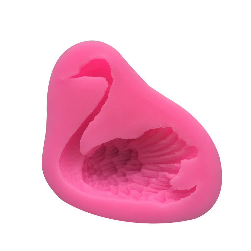 Swan Cake Mold Silicone Mold Fondant Cake Tool Biscuit