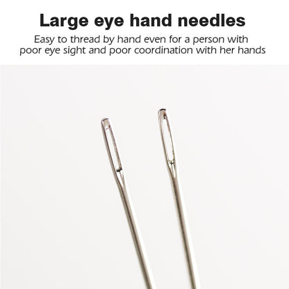 Round Head Hand Sewing DIY Handmade Leather Needle