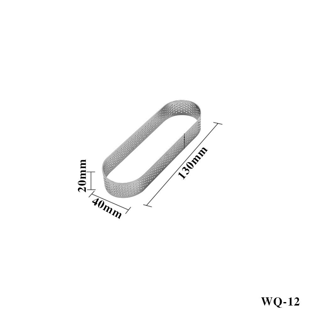 Stainless Steel Round Cake Mold Square