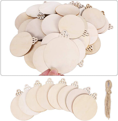 Home Decoration Supplies Wooden Craft Wood Pieces