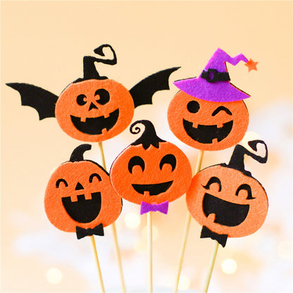 Adorable Decoration Of Halloween Baking Cake